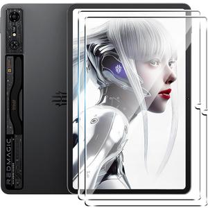 Suttkue for Red Magic Nova 10.9 inch Screen Protector,9H Hardness, Anti-Scratch, Tempered Glass flim, Case Friendly,Anti-Scratch,(2PACK)