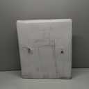 Mokuo Universal Upgrade 4MM Thickness Motorcycle Windshield in PC Material Compatible with Scooter Moped Smoke grey color