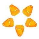 5 X Cab Roof Marker Lights Amber Cover Compatible with 1999-2016 Ford F150 F250 F350 F450 F550 F650 F750 E150 E250 E350 Super Duty Pickup Trucks, Cab Roof Running Light (Only Cover)