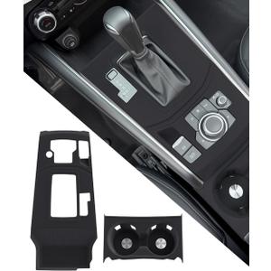 for 2025 Mazda CX5/CX-5Accessories 2017 2018 2019 2020 2021 2022 2023 2024 Car Cup Holder Inserts Center Console Tray Replacement Silicone Mat Pad Drink Holder Storage Organizer