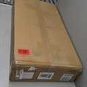 Round Coffee Table, 31.5" Fluted Center Table with Storage, Lift-Top Coffee Table with Adjustable Footpads, Sliding Door, Mid-Century Modern Center Table for Living Room, Small Space (Nature)