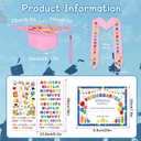 Kindergarten Graduation Sash and Diploma, Kindergarten Pink Stole Certificates and DIY Graduation Cap Set, Colorful Congrats Grad Gifts for Kinder Graduates