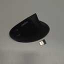 Perixx PERIMICE-713 Wireless Vertical Mouse - 6 Buttons Design - 3 Level DPI - Black - Right-Handed Design
