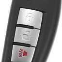 Keyless Entry Remote for Nissan Rogue 2014-2020 434Mhz CWTWB1G767 3 Button Reusable | Control Replacement Car Key Fob 1 Pcs