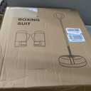 Stiatu Punching Bag with Stand, Heavy Boxing Bag Height Adjustable Reflex Bar and Speed Punching Bag for Adults & Youth, Home Gym Training Equipment for MMA Fitness Stress Relief, Pro