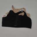 Fruit Of The Loom Sport Bra Black and Beage, Size: 38