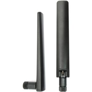2X Dual Band WiFi 6E 2.4GHz 5GHz 5.8GHz 10dBi MIMO RP-SMA Male Antenna for WiFi Router PCIe Wireless Network 6E Card USB Adapter Security IP Camera Video Surveillance Monitor ASUS RT-AC68u Router