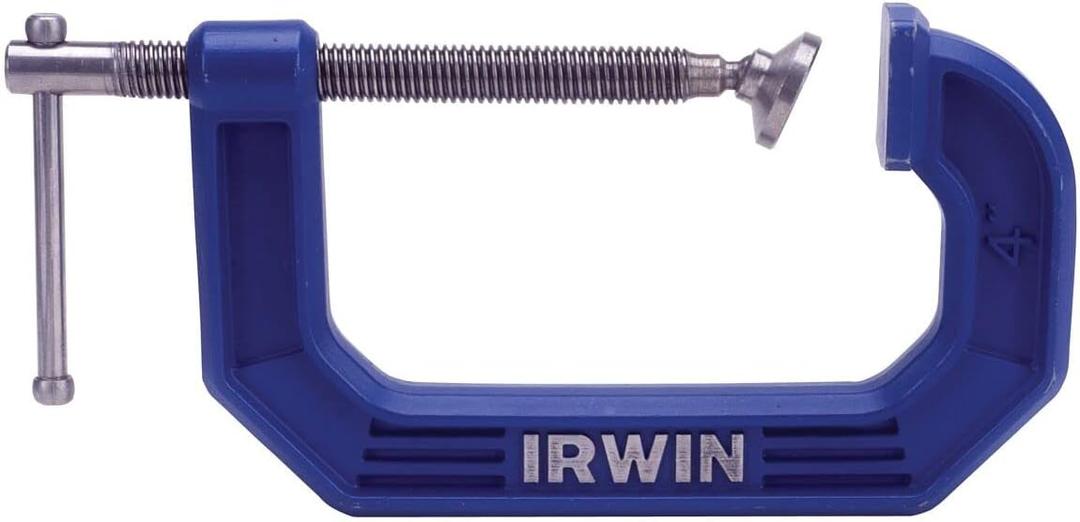 IRWIN QUICK-GRIP C Clamp, 4-Inch (225104)