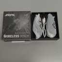 Aroma Wireless XLR Transmitter and Receiver, Professional UHF Wireless Microphone System for Stable Transmission, 7-Channel, 130ft Range, Wireless Mic Adapter for Dynamic Mics/PA/Mixer(ARC2)