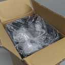 3 Pack Bathroom Small Trash Can with Lid, 2.6 Gallon Slim Garbage Bin with Pop-Up Lid, 10L Plastic Wastebasket for Bedroom, Office, Kitchen, Toilet (Black)