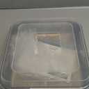 Nordic Ware Natural Aluminum Commercial Square Cake Pan with Lid, Exterior 9.88 x 9.88 Inches