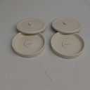 Ceramic Margarita Salt Rimmer with Lid Set of 2 Home Bar Accessories for Seasoning - Rimmers for Drinks - Bartender Kit Tools - Bar Decor Sugar Salt Rimmer Plate Hand Make
