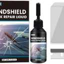2026 Windshield Crack Repair Kit,Latest Upgraded Glass Crack Repair Kit,5MinQuick-Glass Repair Liquid,Long-Lasting for Windshields, Mirrors, Windows,All Crack Types Windshield Repair Kit (black).