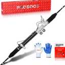 PHOBOOS Hydraulic Power Steering Rack and Pinion Assembly Compatible with Nissan Titan 2004-2015, Armada 2005-2015, Pathfinder Armada 2004 & Infiniti QX56 2004-2012, V8 5.6L, New Unit, Ref. 97-3023