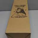 Clear Dog Cone CollarExtra-Long Recovery E-Collar for Dogs, Transparent Adjustable Dog Cones Alternative for Small Large Medium Size Dogs,Protective Neck Brace with Soft Edges-XL