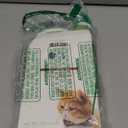 Interactive Cat Toys Rechargeable,Moving Concealed Feathers,Real Mouse Squeaky,Touch Activated Cat Kitten Toy Exercise Toys for Indoor Bored Adult Cats (green)