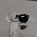 MARE AZZURO Cat Eye Reading Sunglasses Women Oversized Square Sunglasses Readers 0 1.0 1.25 1.5 1.75 2.0 2.25 2.5 2.75 3.0 3.5 (Black, 0.00)