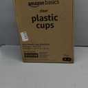 Amazon Basics Disposable Clear Plastic Cups, 16oz, 250 Count 