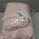 ILANGO Pink Christmas Bathroom Rugs 60" 24" Non Slip & Super Absorbent Extra Thick Soft, Washable Bath Carpet Runner for Floor, Microfiber Plush Shaggy Bath Mats with Rubber for Bathtub Shower Room