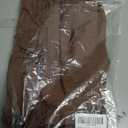 Women's One Shoulder Tank Top Sleeveless Ruched Slim Fit Y2K Basic Going Out Crop Tops (Brown, XS)