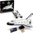 LEGO Icons NASA Space Shuttle Discovery 10283 Model Building Set - Spaceship Collection with Hubble Telescope, Detailed Display for Home or Office Decor, Gift Idea for Adults