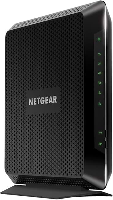 NETGEAR Nighthawk Cable Modem and WiFi 5 Router Combo (C7000) - Compatible with Major Cable Providers incl. Xfinity & Cox - Cable Plans up to 800Mbps - AC1900 (Up to 1.9Gbps) - DOCSIS 3.0