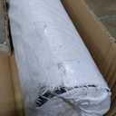 10x20 FT Garage Floor Mat, 2.8mm Thickened Flooring Roll for Under Car Diamond Plate PVC Rubber Mat with 20 Pcs Tapes, Non-Slip Floor Mat for Garage, Warehouse, Gyms, Trailer, Black