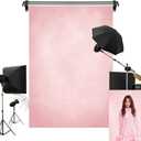 Kate 8x8ft/2.5x2.5m Pink Backdrops Abstract Sweet Girls Pink Seamless Portrait Background Photo Studio Props