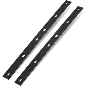 Zonon 2 Pack 24 Inch Heavy Duty Steel Mending Plates, Straight Braces