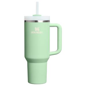 STANLEY Quencher H2.0 Tumbler with Handle and Straw 40 oz | Flowstate 3-Position Lid | Cup Holder Compatible for Travel | Insulated Stainless Steel Cup | BPA-Free | Pistachio