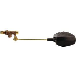 Watts C-TF Series 12" x 3/4" Bronze Evaporative Cooler Valve Kit, 1/4" Copper Tube Compression Inlet Connection, Adjustable Brass Arms, Polyethylene Float, Buna-N Seals