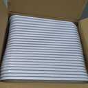 Organic Tray, White - 11" x 8" - White, Plastic, Case Pack of 72 - For Catering, Buffets, and Parties