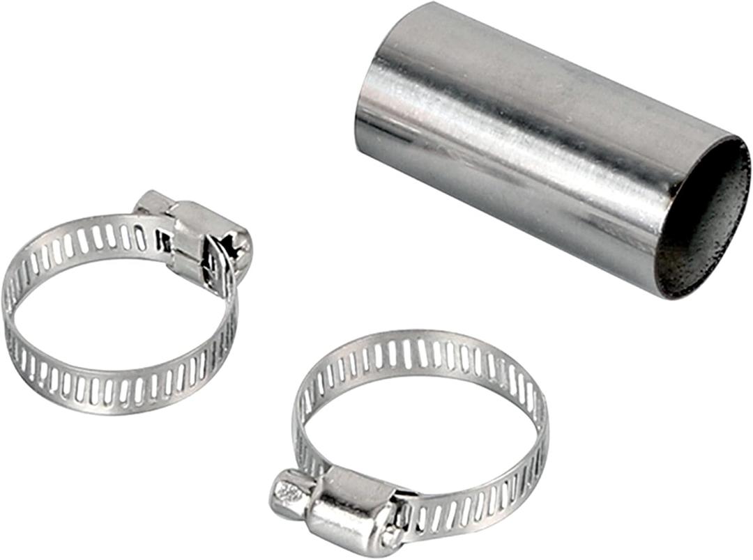 1 Set Heater Exhaust Pipe Connector Air Diesel Parking Heater24mm Stainless Steel Gas Vent Hose With Clamps For Webasto Diesel Heater