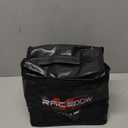 Lipo Battery Safe Bag - Fireproof Explosion-Proof Organizer for Storage, Transportation & Charging - Double Fireproof Zipper Guard (Black)