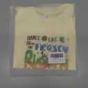 Kids Christmas Shirt  Toddler Boys Girls Holiday Outfit Santa Snowman Gingerbread Tree Gift T-Shirt 2T-8T (Yellow)