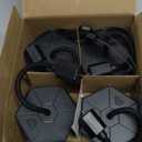 TriPole Fly Fans for Tables, 2000mAh Rechargeable Battery Operated Food Fan Lasts 20 Hrs with LED Display, Portable Fly Table Fan Indoor Outdoor for Picnic, Party, BBQ, Kitchen, Patio, 4 Pack