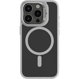 Ghostek KickCam iPhone 15 Pro Case with Camera Kickstand and Compatible with Apple MagSafe, Shockproof Protective Phone Cover (6.1 Inch, White)