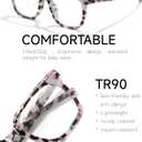 Oversized Square Blue Light Glasses for Woman Men fashion Reduce Eyestrain Protection for TV/Computer/Gaming