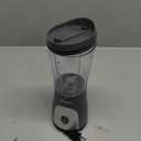 Mueller Smoothie Blender for Smoothies - Personal Blender for Shakes, Frozen Drinks, Baby Food & More, 15oz Travel Cup and Lid, Durable Stainless Steel Blades for Powerful Blending Performance (Light Grey)