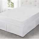 Levinsohn Textile Company Fresh Ideas All-in-One Cool Bamboo Mattress Protector W/Bed Bug Blocker Full