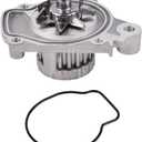 AW9419 Water Pump with Gasket Compatible With 2001-2005 Honda Civic & 2001-2005 Acura EL 1.7L L4 SOHC