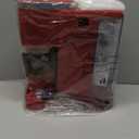 Single Serve Coffee Maker with Built-in Detachable Milk Frother, Iced and Hot Coffee Machine for K Cup & Grounds, 40oz Removable Water Reservoir, 6 Cup Sizes, Fits 7.3" Travel Mug, Red