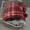 Beautyrest Plush to Sherpa Reversible Electric Blanket, Built-in Soft Button Controller, Auto Shut Off, Multi Heat Setting, UL Certified, Machine Washable Heated Throw, 50x60 Red Plaid