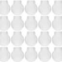 DOITOOL Earring Pads - 50 Pieces Comfort Silicone Clip-On Earring Cushions Back Pads