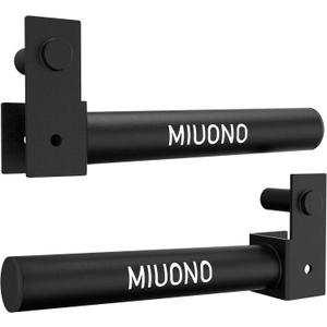 Weight Plate Holder, Weight Plate Rack Storage for 2X2 Power Rack Attachments, Extended Version Hang More 2" Weight Plates (1 Pair)