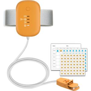 Bedwetting Alarm , Bed Wetting Pee Alarms for Older Kids Boys and Girls, Moisture Potty Alarm USB Rechargeable, Potty Training 3 Working Modes