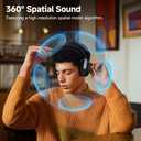 QCY H3 PRO Adaptive ANC Wireless Headphones Over Ear, 50dB Active Noise Cancellation with Multiple Modes, LDAC Hi-Res Wireless Audio, 55H Playtime, Custom EQ via App, Bluetooth 5.4