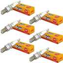 NGK (6578) BPR4ES SOLID Standard Spark Plug, Pack of 6