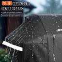 52 Inch Grill Cover for Weber Spirit 300 Series - 600D Heavy Duty Waterproof BBQ Grill Cover Waterproof Weather Resistant,7106 Weber BBQ Cover for Spirit E310/315/330/Spirit ii E310
