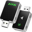 Upgraded Wireless CarPlay Adapter, 2-in-1 Mini Size CarPlay & Android Auto Adapter, Convert Wired to Wireless with USB & USB-C/Type-C, Plug & Play, Stable Control & No Delay, with iPhone & Android